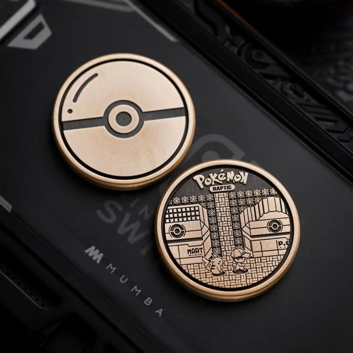 ACEdc Pokemon Haptic Coin (Stainless Steel / Bronze) ACEdc