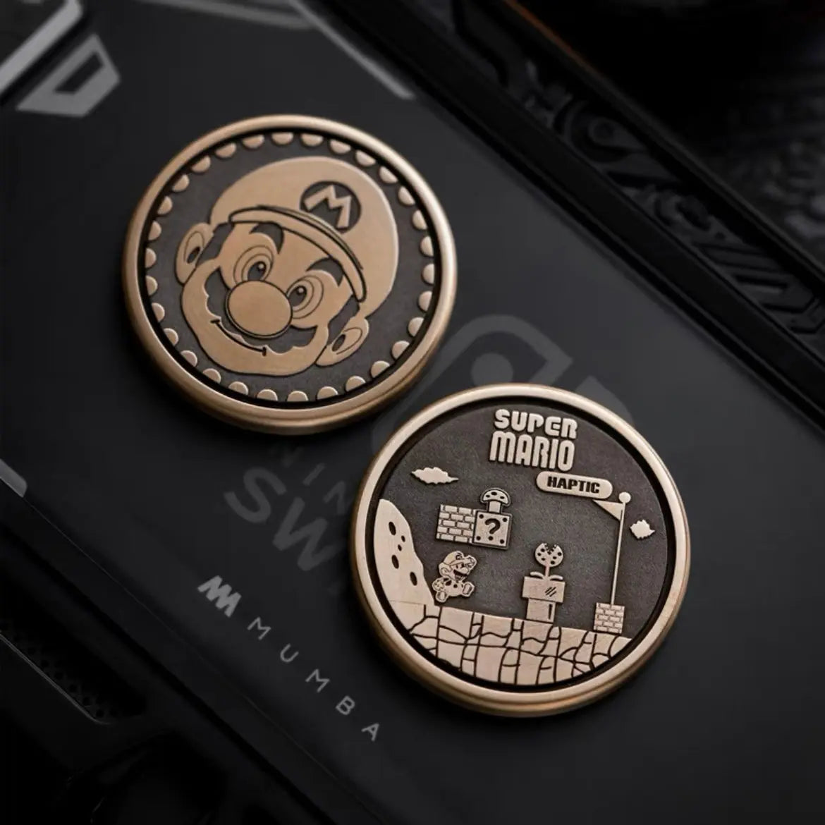 ACEdc Mario Haptic Coins v1 (Stainless Steel / Bronze) ACEdc