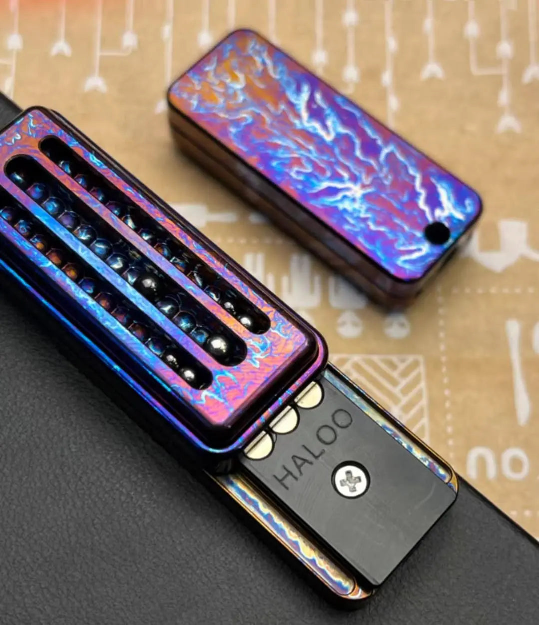 Haloo - Titanium Lightning Mechanical Bucky Ball Slider Haloo