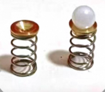 Brass Caps for Springs (10pc)