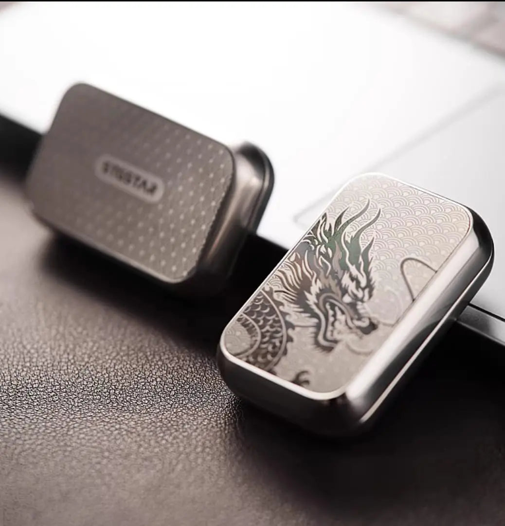 Dragon Seigaiha Metal Slider (3-Click) - SpyStar playforbeans