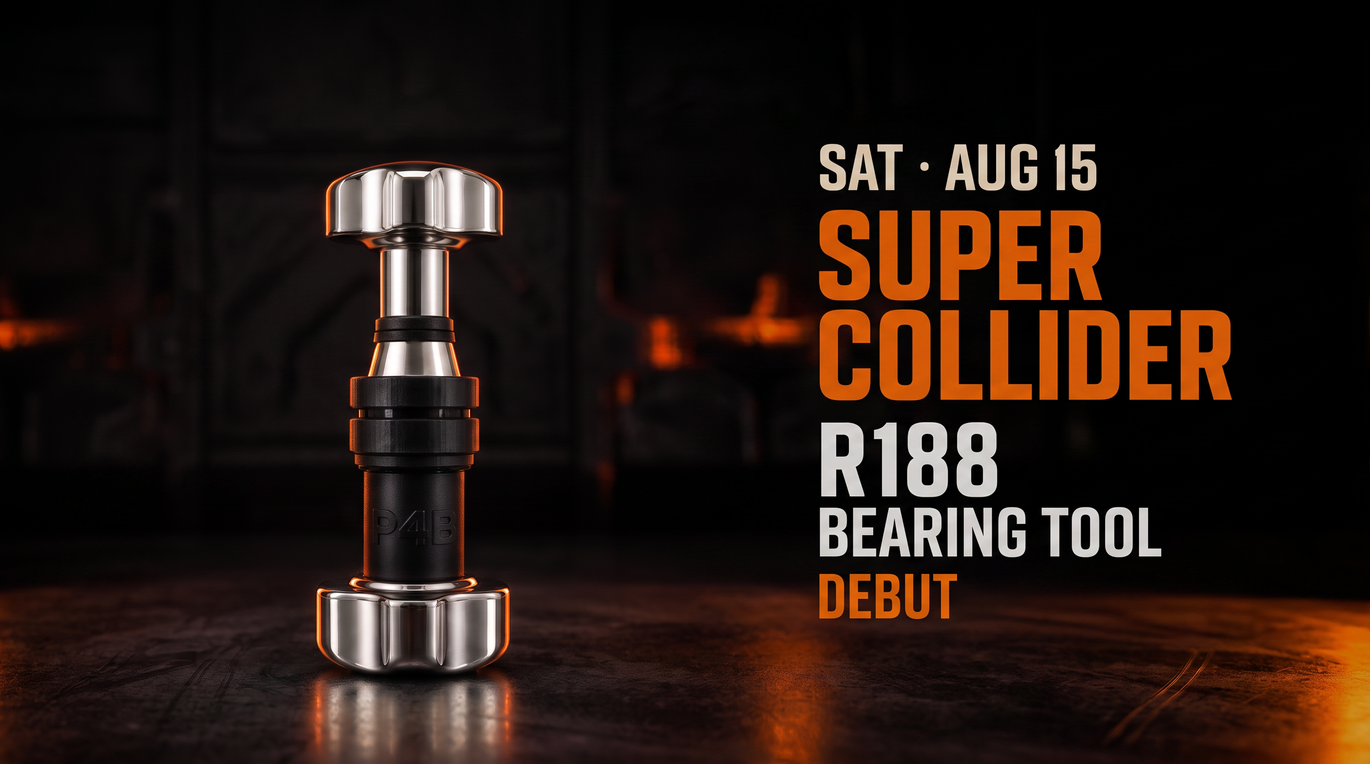 SUPER COLLIDER - R188 Bearing Tool for Spinners Dark Knight