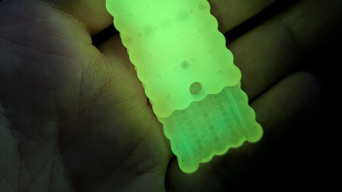 Glow in Dark Cookie Mechanical 3 Feedback Track Slider