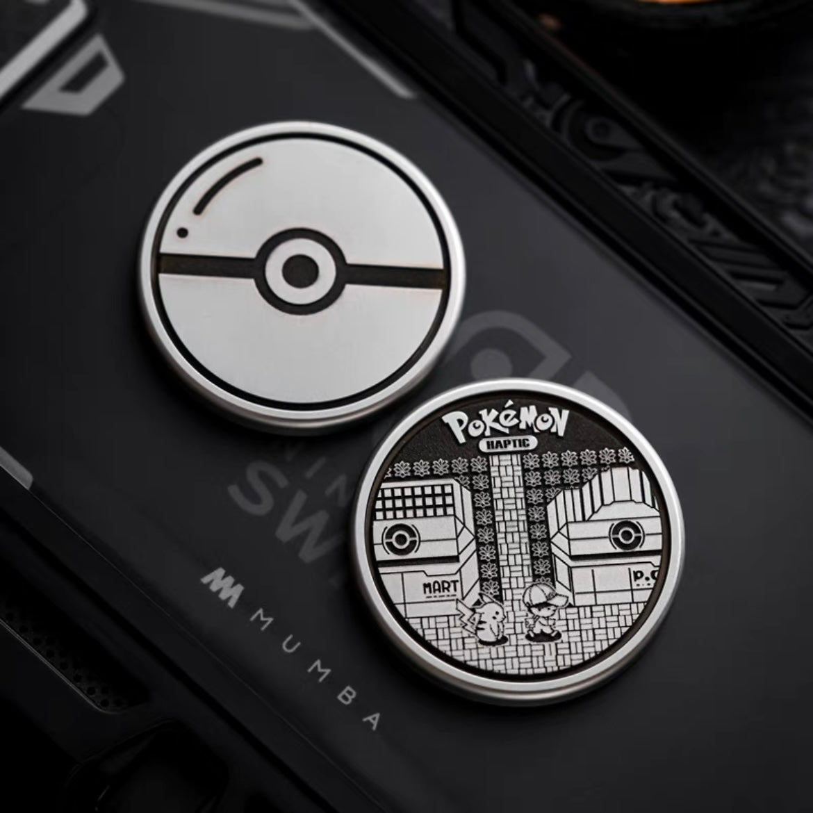 ACEdc Pokemon Haptic Coin (Stainless Steel / Bronze)