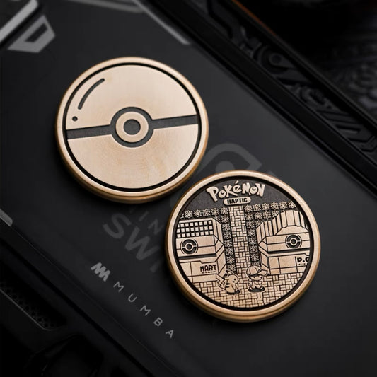 ACEdc Pokemon Haptic Coin (Stainless Steel / Bronze)