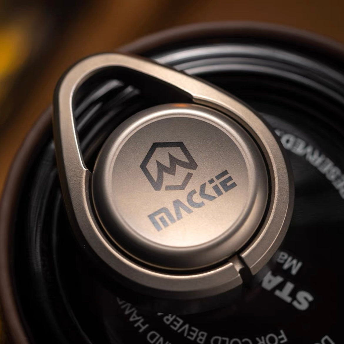 Mackie Drop Spinner (Zirconium Alloy / Stainless Steel / Titanium Allo