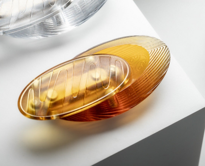 TOPE fidget slider in PEI ,polished, top view