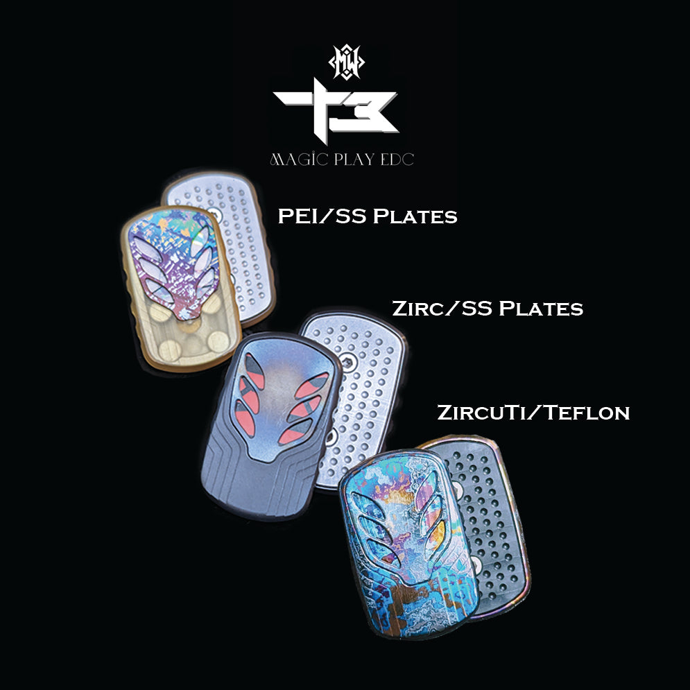 Magic Play - T3: Zirc or PEI - Stainless Steel/Teflon Plates