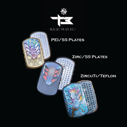 Magic Play - T3: Zirc or PEI - Stainless Steel/Teflon Plates