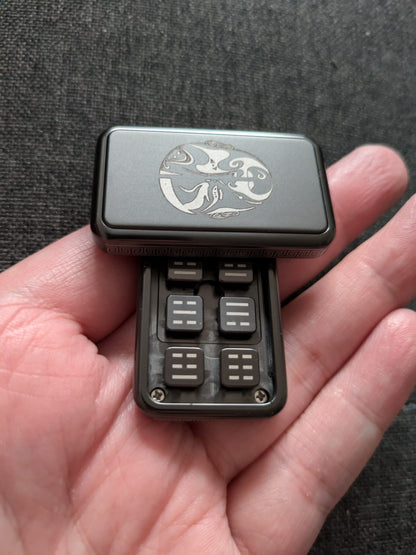 One Thought - Tracked Slider Black Steel