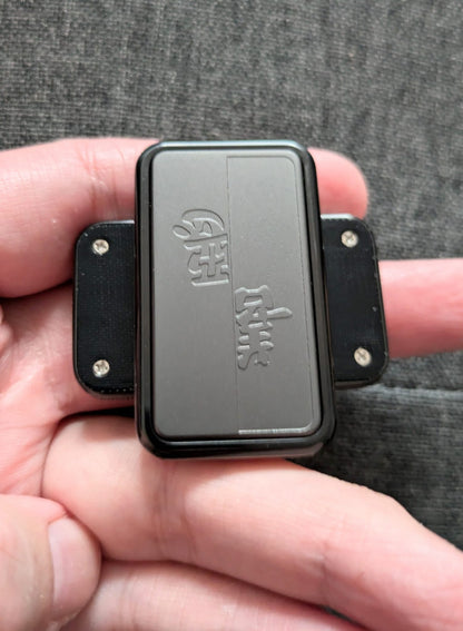 One Thought - Tracked Slider Black Steel