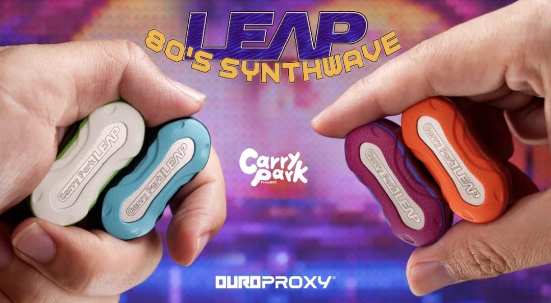 LEAP 80’s Synthwave Mechanical Haptic Slider