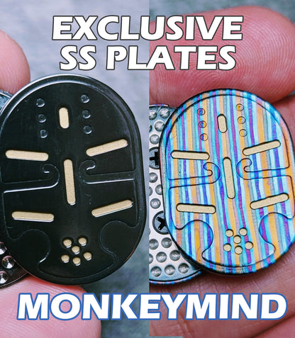 Stainless Steel Plates for Monkey Mind - TiGo Production