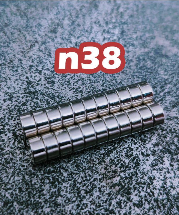 N38 Neodymium Magnets (Light Strength)