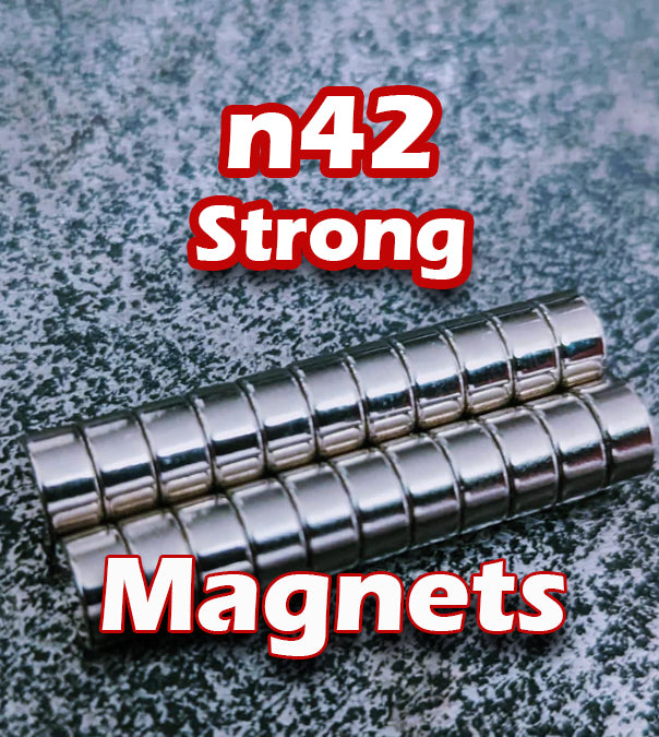 N42 Premium Neodymium Magnets (Medium Strength)