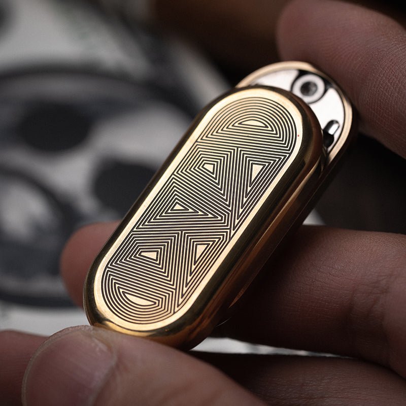 Metal Toys DZ TOPB Finger Print Brass